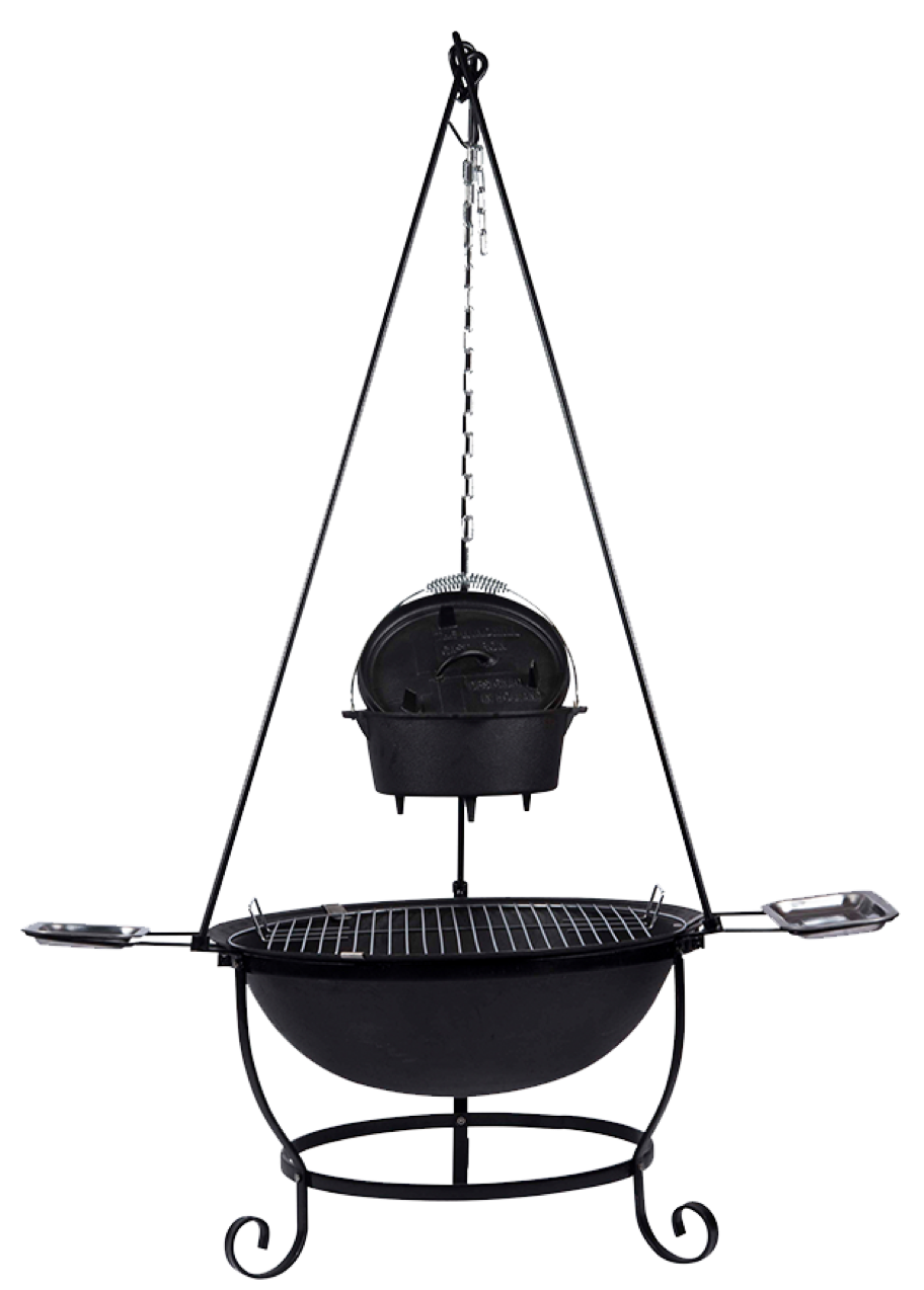 Feuerschale, Feuerstelle, Outdoor fire cooking, dutch oven, 